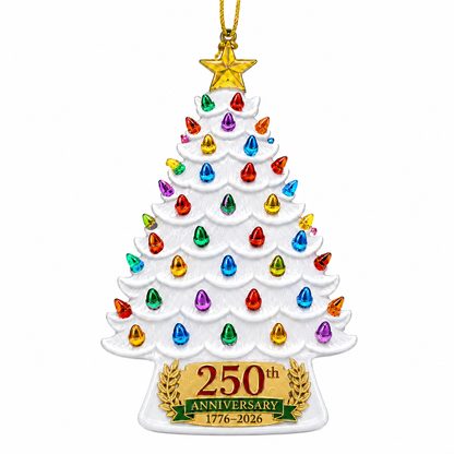 ❤️🔥Last 30pcs🔥🔥2026 America 250th Anniversary Nostalgic Christmas Tree Ornament