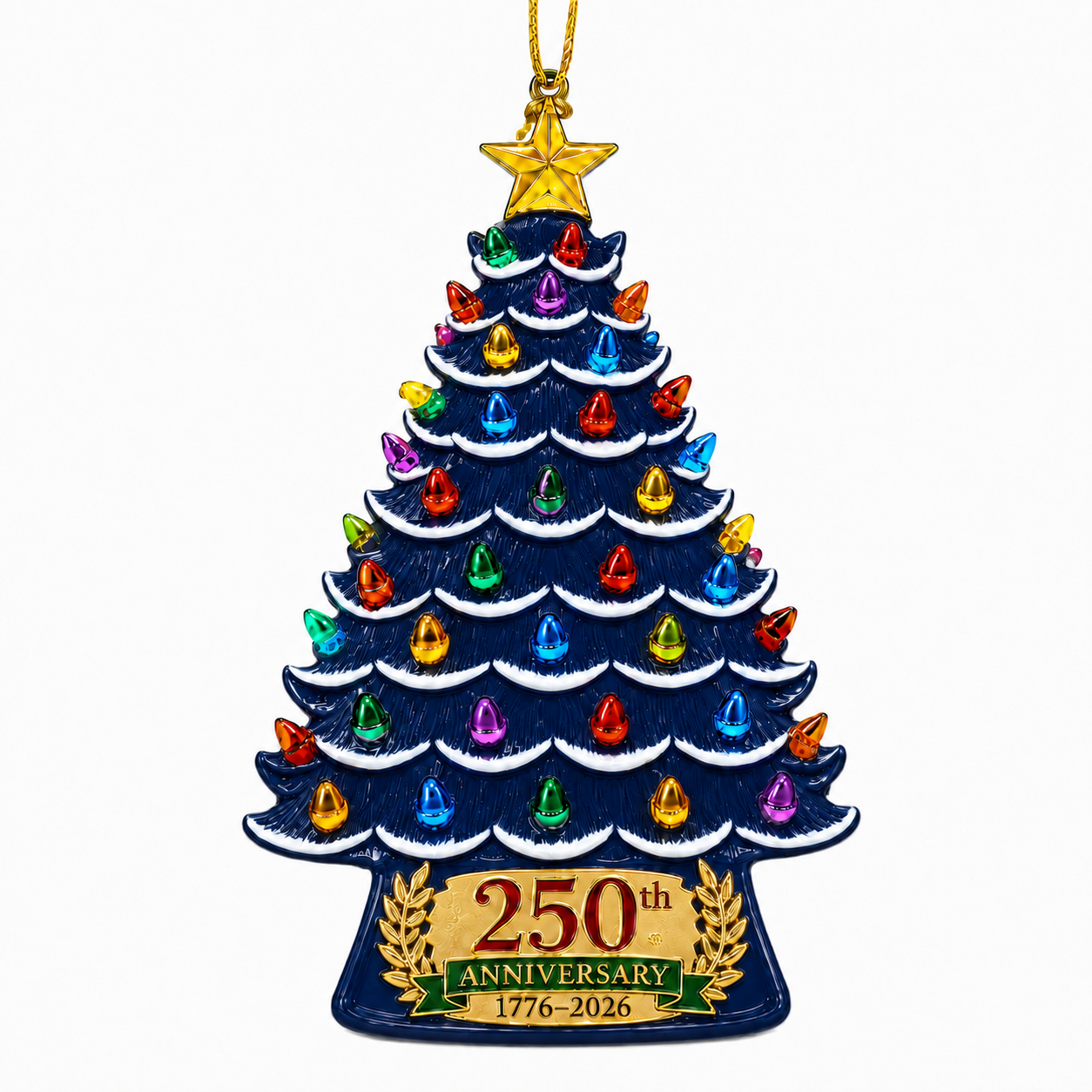❤️🔥Last 30pcs🔥🔥2026 America 250th Anniversary Nostalgic Christmas Tree Ornament