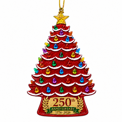 ❤️🔥Last 30pcs🔥🔥2026 America 250th Anniversary Nostalgic Christmas Tree Ornament