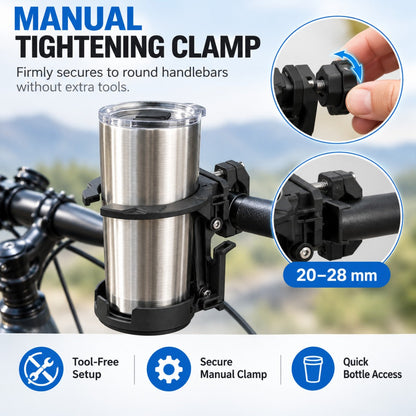 🚴 Foldable Bike Cup Holder