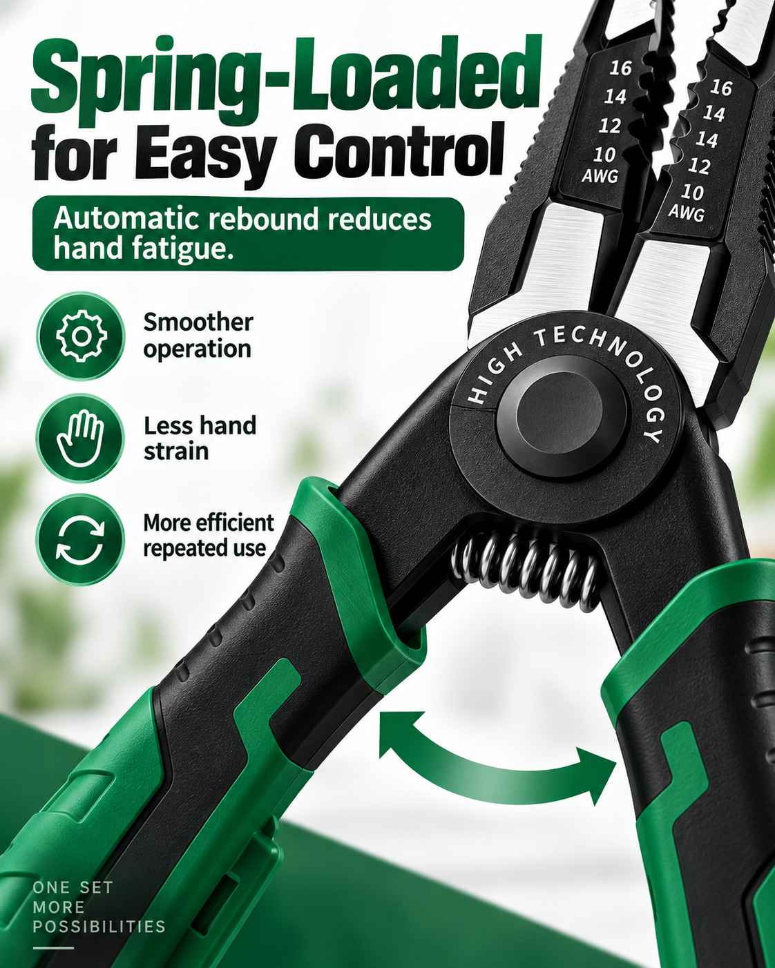 6-in-1 Interchangeable Head Pliers Set, Built-in 12-250V Voltage Detection, High Carbon Steel Multi Tool with Storage Case for Electrical Work, Home & Auto DIY