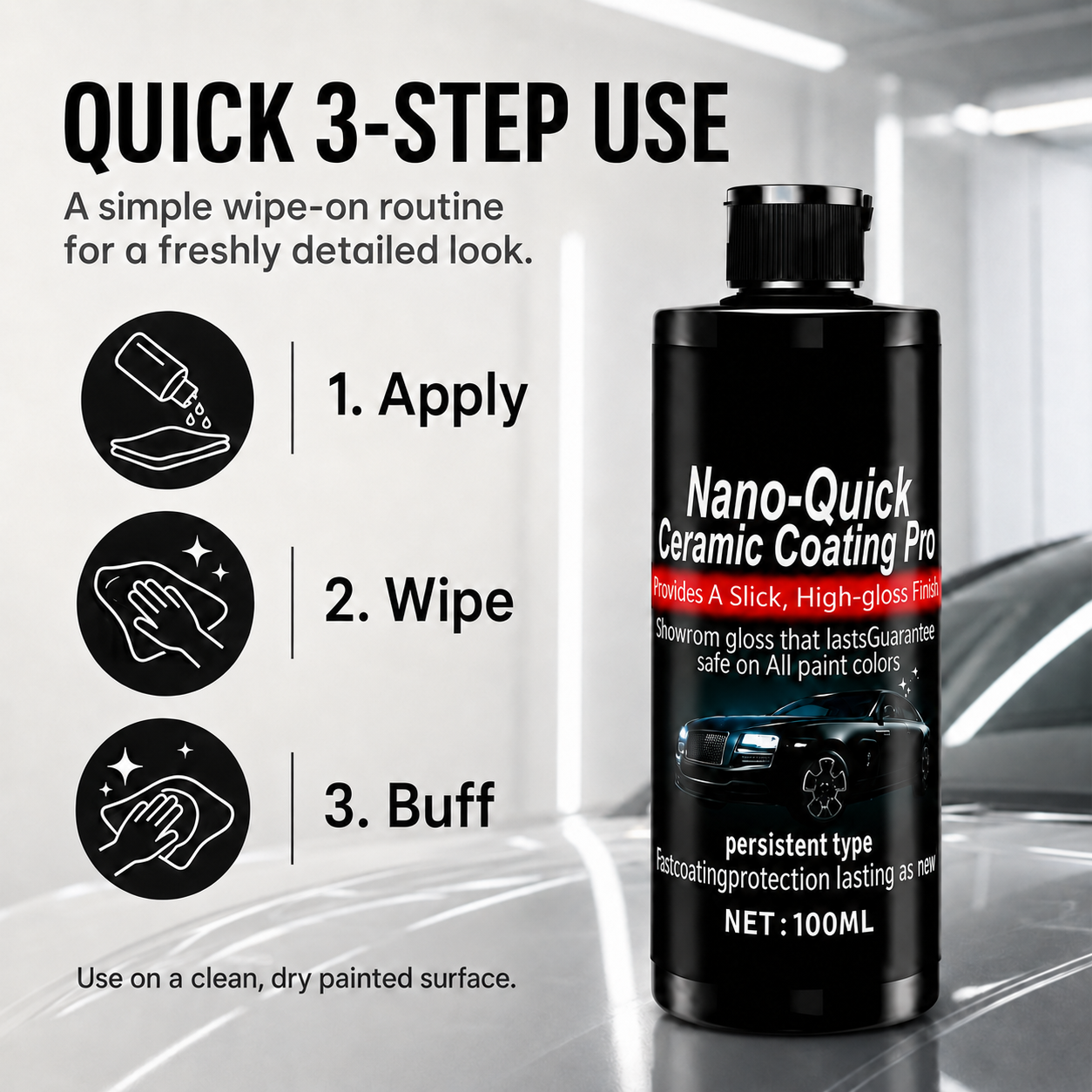 ✨ Automotive Nano Ceramic Coating Spray