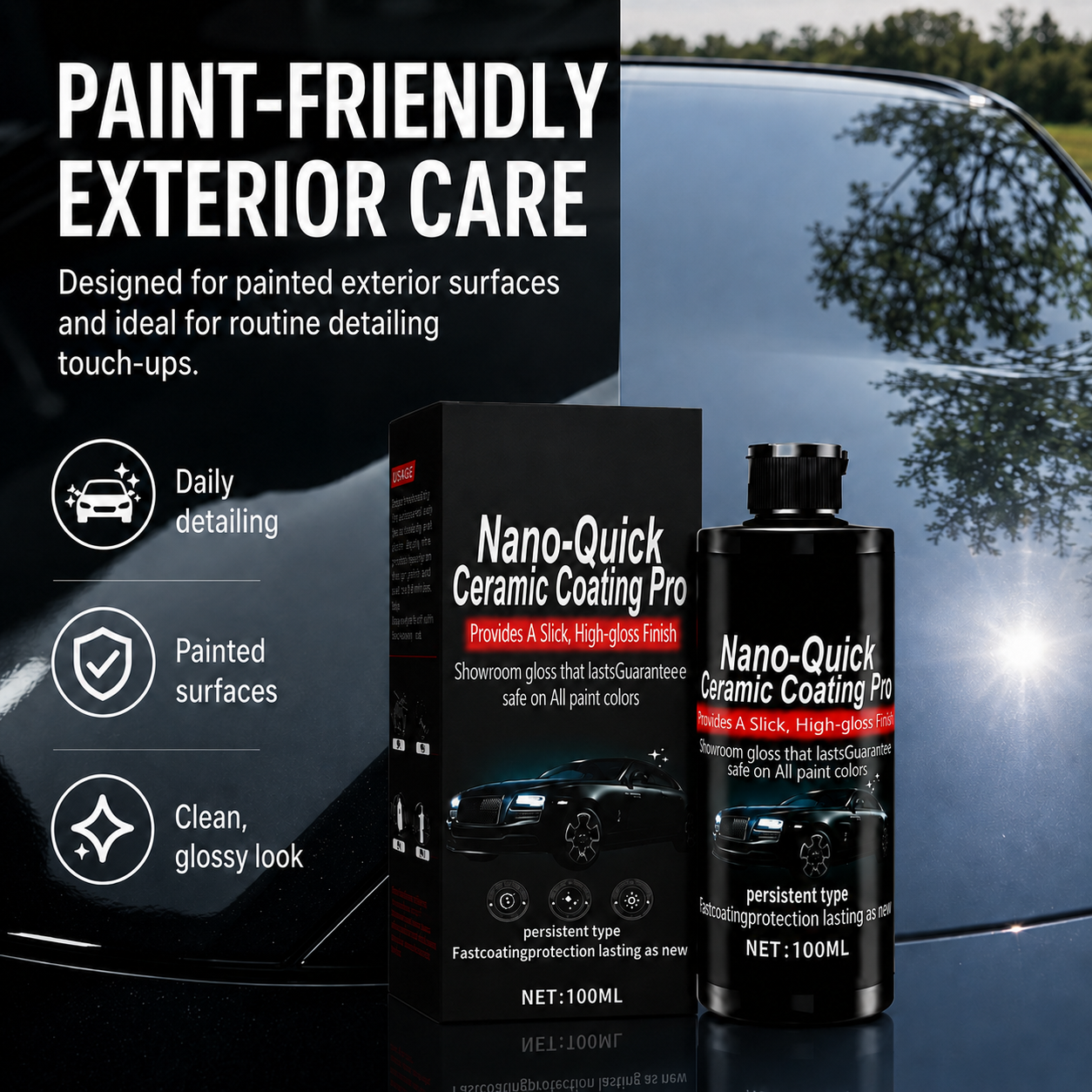 ✨ Automotive Nano Ceramic Coating Spray