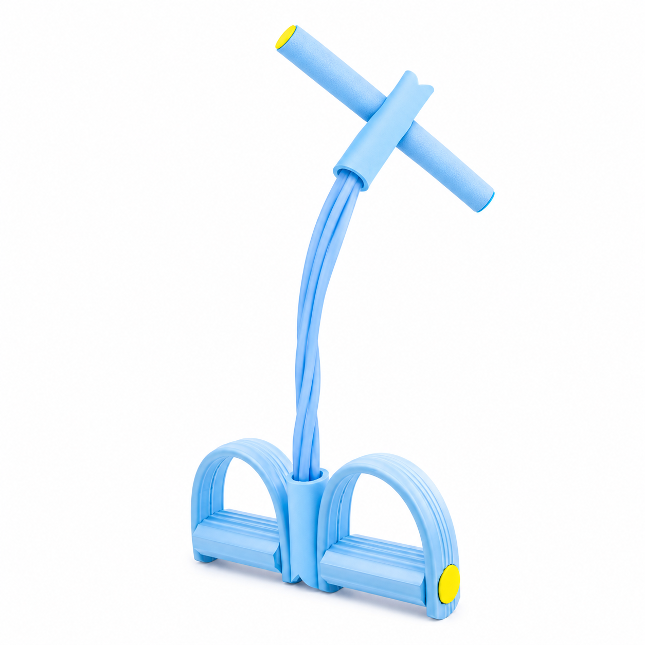 💪 4-Tube Pedal Resistance Trainer – Full-Body Home Workout