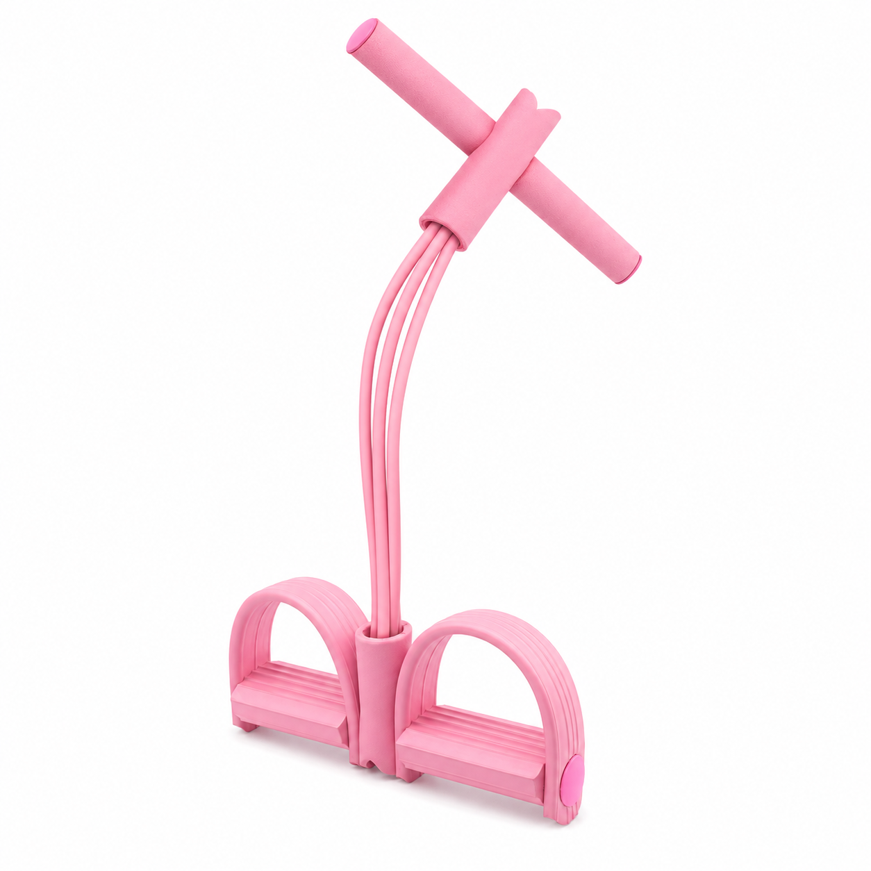 💪 4-Tube Pedal Resistance Trainer – Full-Body Home Workout