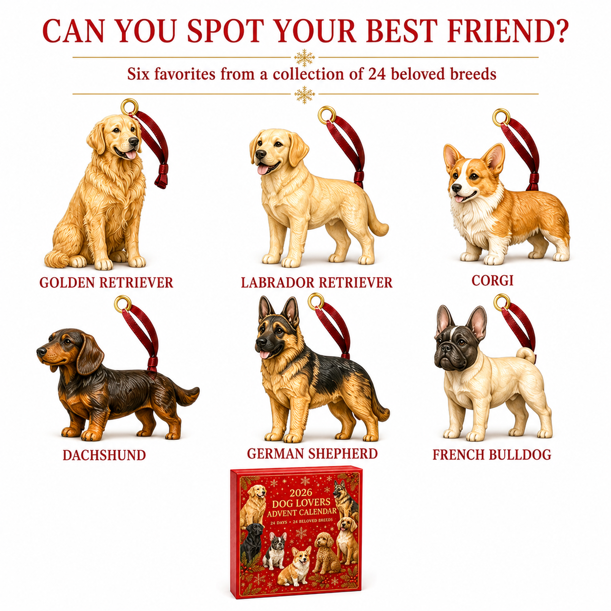 2026 Dog Lovers Advent Calendar