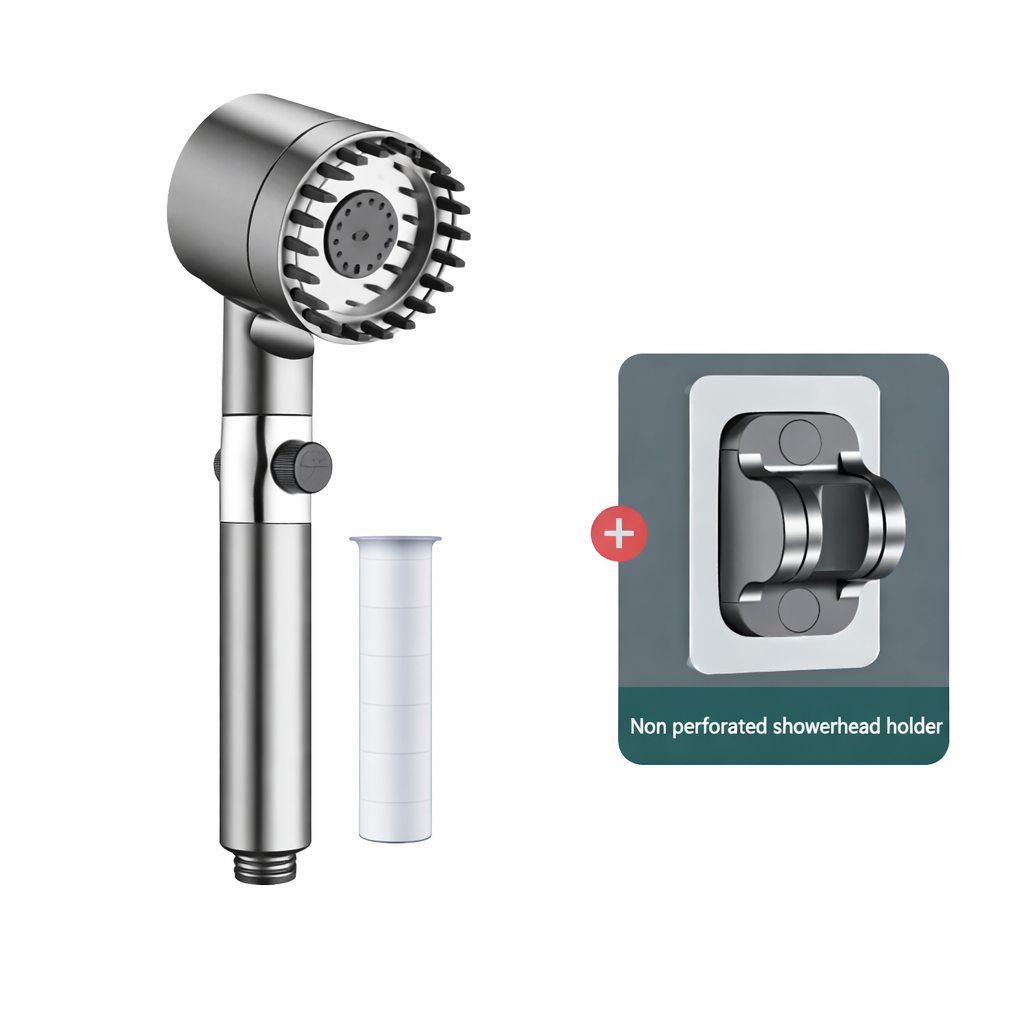 🚿💧 Weak Water Pressure & Impurities in Your Shower Water? Upgrade to a High-Pressure Filter Shower Head for a Cleaner, More Refreshing Shower! ✨