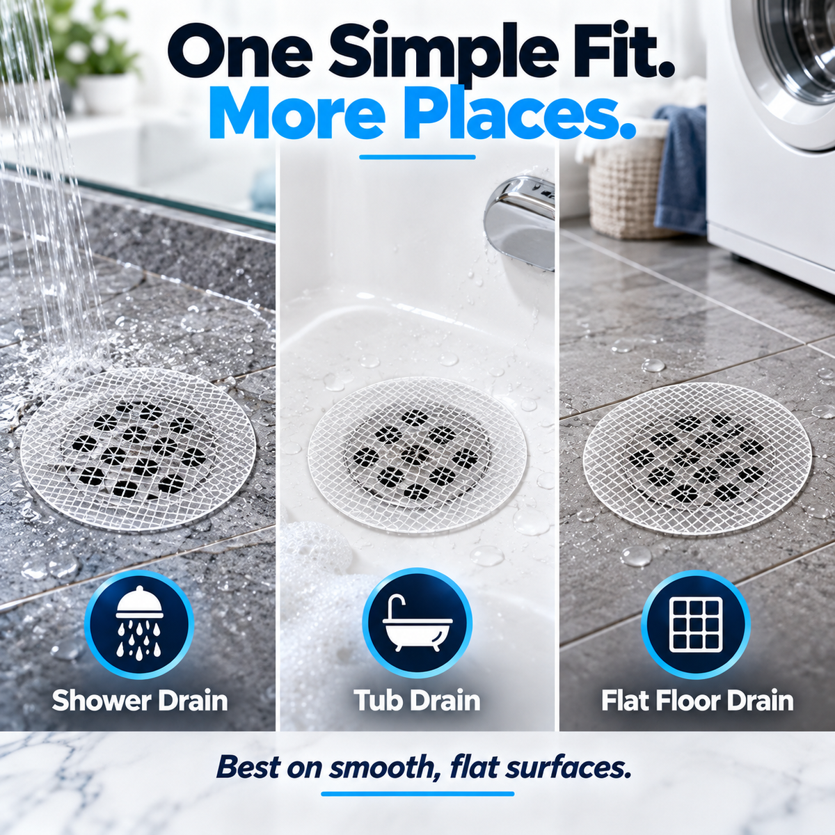 Disposable Drain Hair Catcher – Stop Hair Before It Clogs Your Drain 🚿🛒