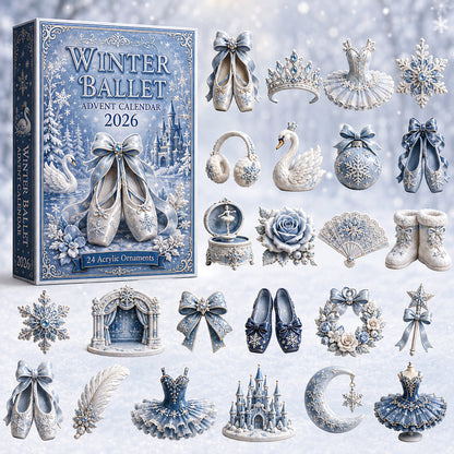 2026 Ballet Advent Calendar – 24 Days of Enchanted Christmas Ornaments
