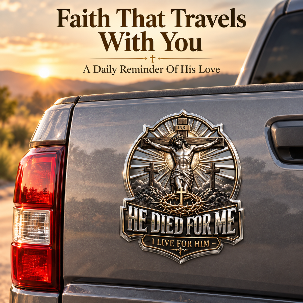 ✝️ Christian Faith Car Emblem Collection