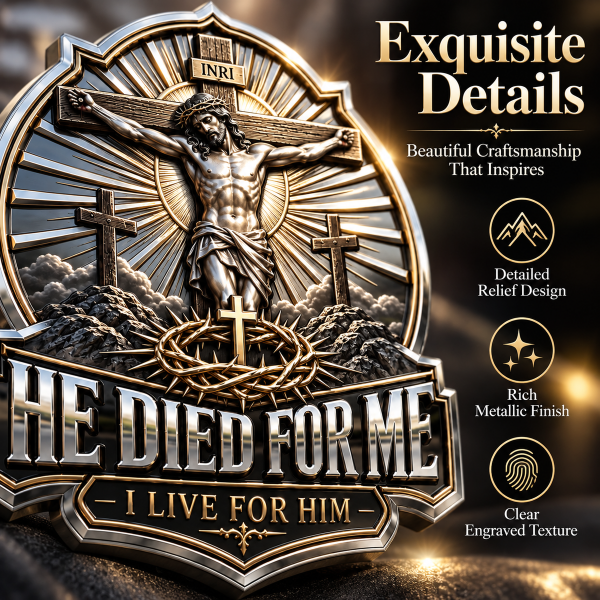 ✝️ Christian Faith Car Emblem Collection