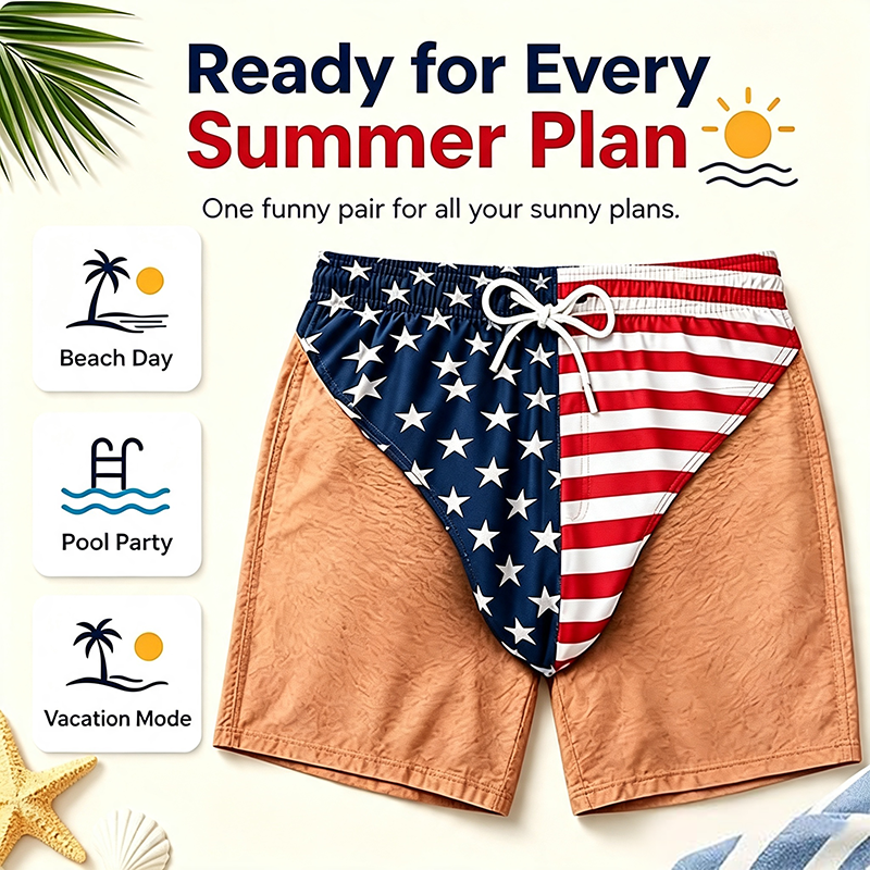 Gotchya™ Prank Swim Trunks 🩳