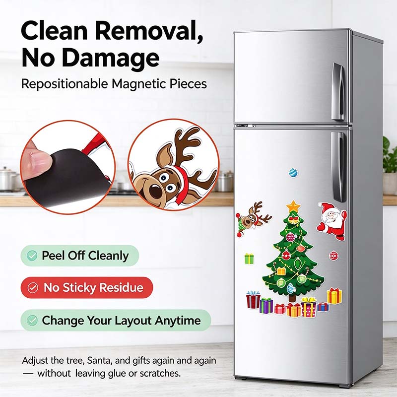 christmas refrigerator magnets christmas tree magnets for fridge stickers decoration landing 07
