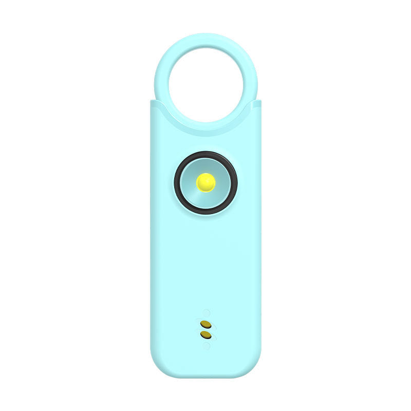 🎁Personal safety alarm for women: features a high-decibel siren and strobe light; keychain design; helps protect belongings and prevent loss.🔥