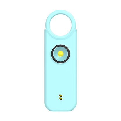 🎁Personal safety alarm for women: features a high-decibel siren and strobe light; keychain design; helps protect belongings and prevent loss.🔥