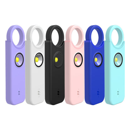 🎁Personal safety alarm for women: features a high-decibel siren and strobe light; keychain design; helps protect belongings and prevent loss.🔥