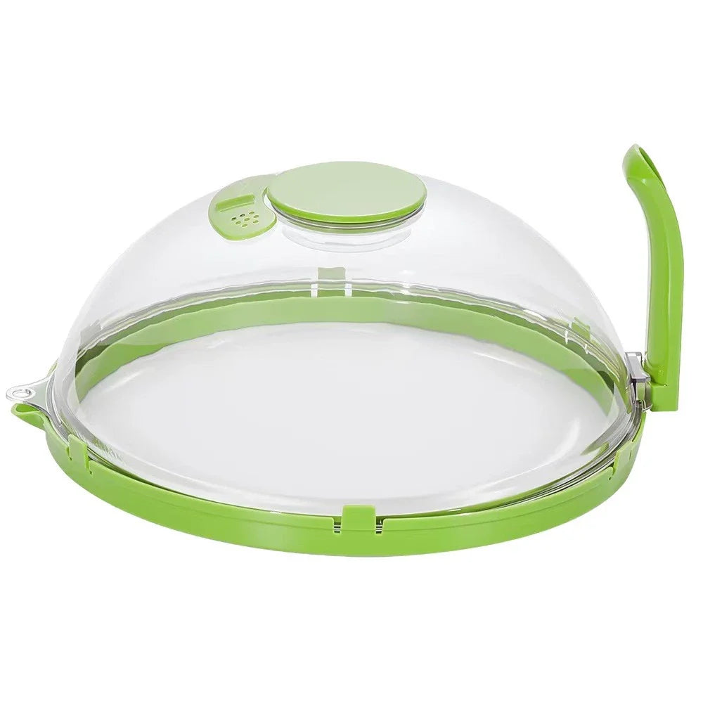 🎁2-in-1 Transparent Microwave Splatter Cover With Handle