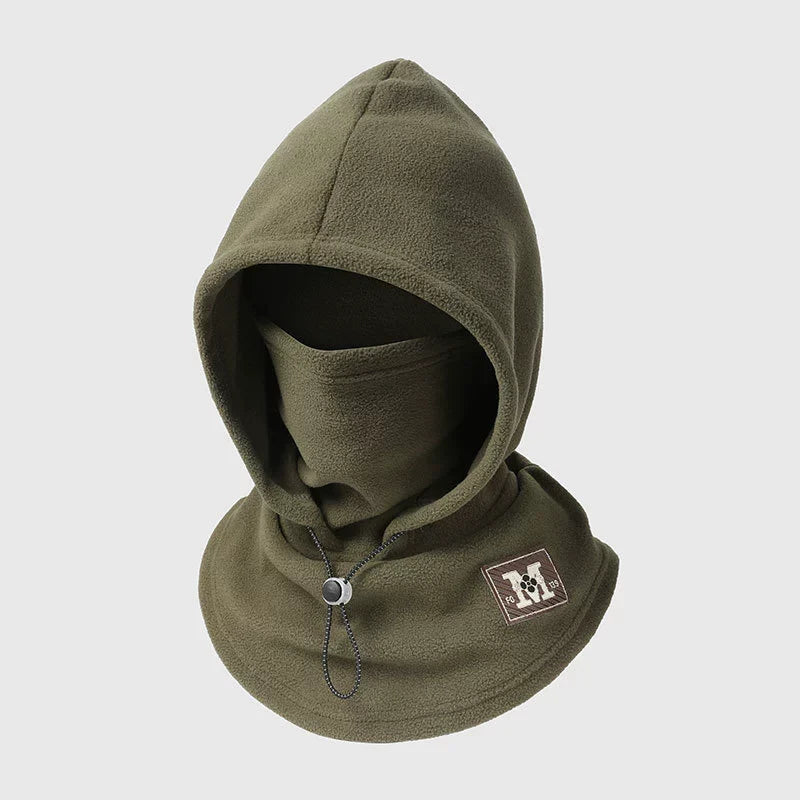 🎁3-in-1 Winter Fleece Balaclava Hood With Adjustable Drawstring