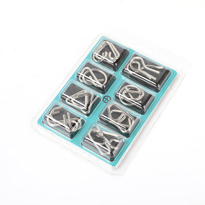 🎁 Metal Montessori Puzzle Solving