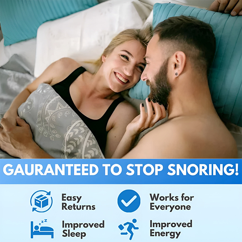 Universal Anti-Snoring Mouthpiece - Adjustable Comfort Fit for Better Sleep 😴