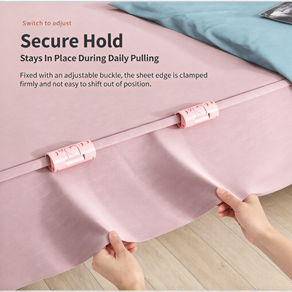 20 Counts Two-Speed Adjustment Sheet Grippers – Anti-Slip Clips for Beds Prevent Sliding Falling Out 🛏️