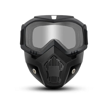 🛠️Detachable Full Face Goggle Mask