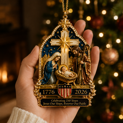 ✨ Limited anniversary edition 🔥Last 30pcs🔥✨Nativity scene Christmas tree ornament
