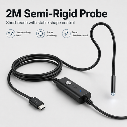 Limited -Time 50% OFF HD Endoscope Inspection Camera | 2M 5M 10M Waterproof Probe