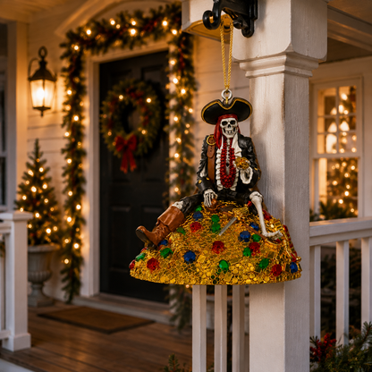 ✨Halloween Pirate Skull Hanging Decoration