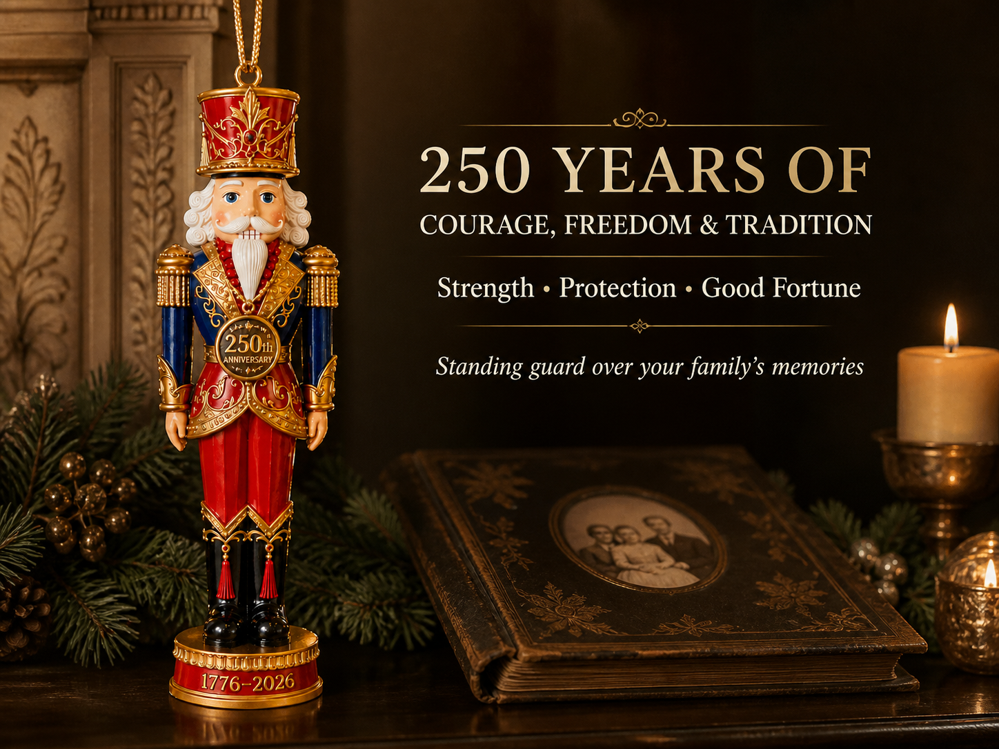 america anniversary heritage nutcracker ornament landing 02