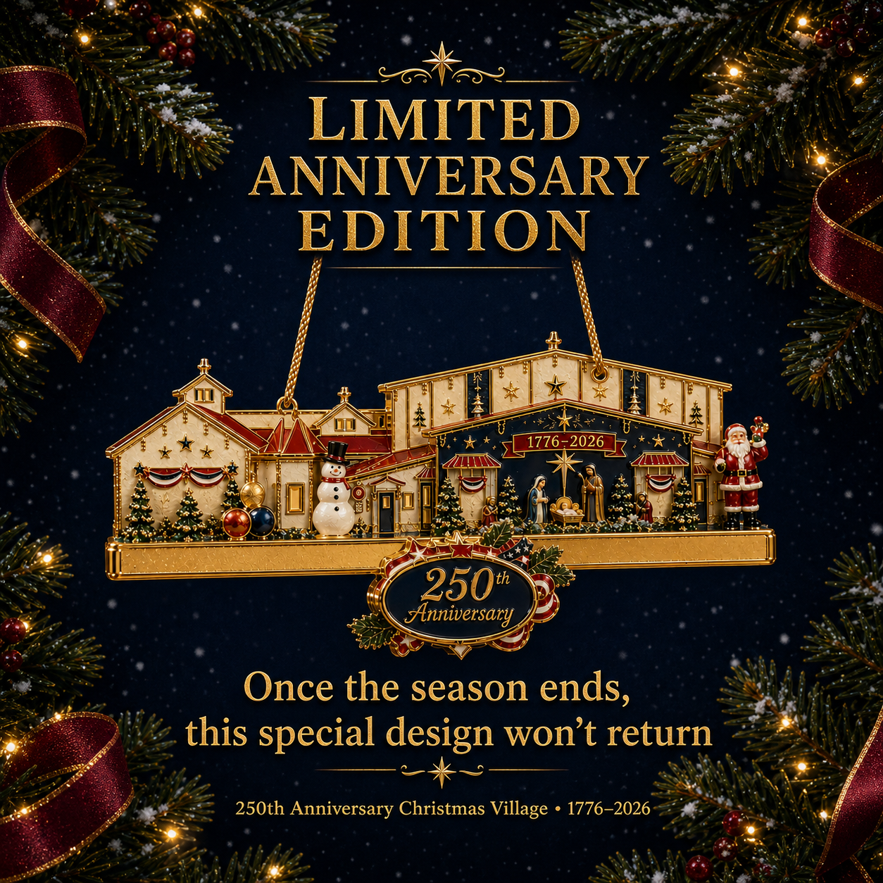 anniversary christmas village ornament landing 06