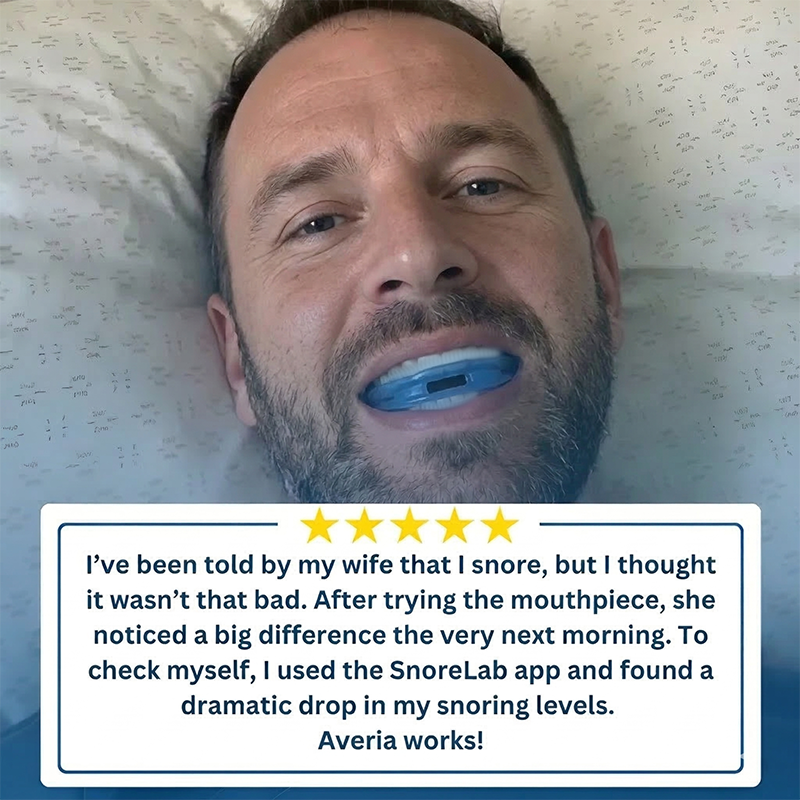 Universal Anti-Snoring Mouthpiece - Adjustable Comfort Fit for Better Sleep 😴