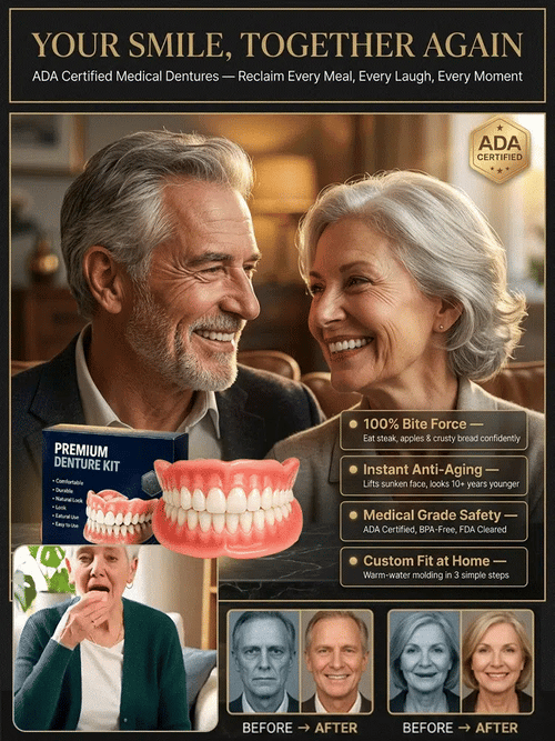 ADA-certified complete dentures (USA)