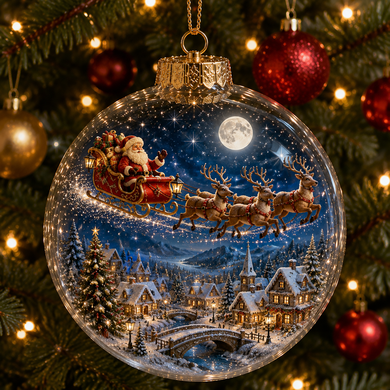 🔥Last 50pcs✨⏰ Limited anniversary edition✨Christmas landscape decorations