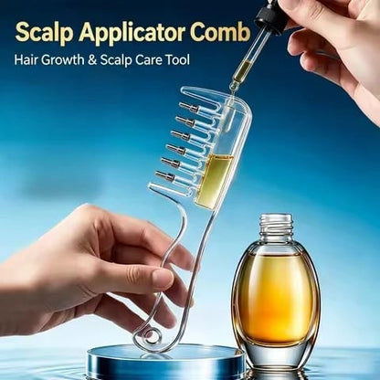 7 Teeths Scalp Oil Applicator Comb