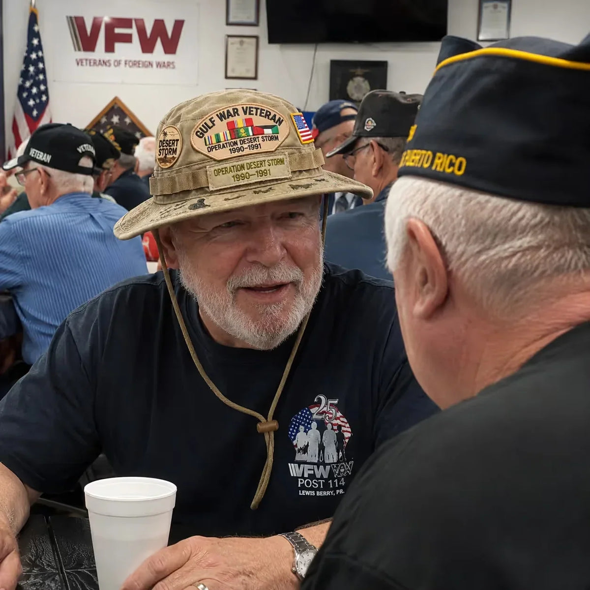 🇺🇸 Last Day Promo: 69% OFF 🎖️ - Gulf War Veteran Desert Storm Tribute Boonie Hat