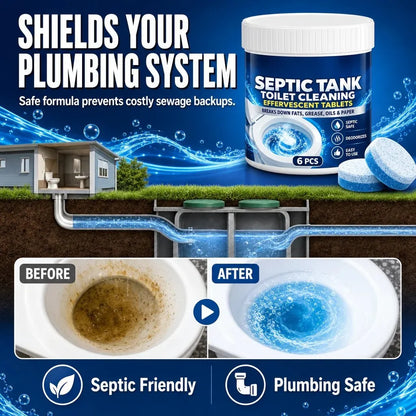 🚽49% OFF – Effervescent Toilet Cleaning Tablets✈️