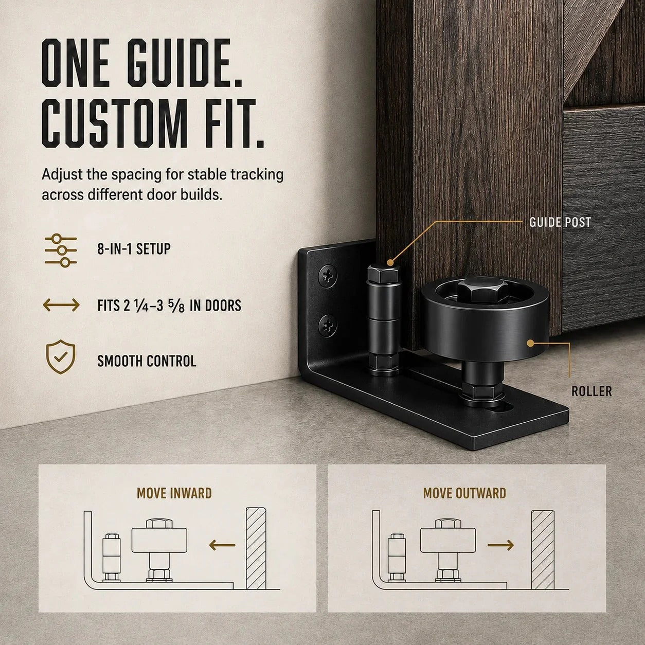barn door floor guide landing 02