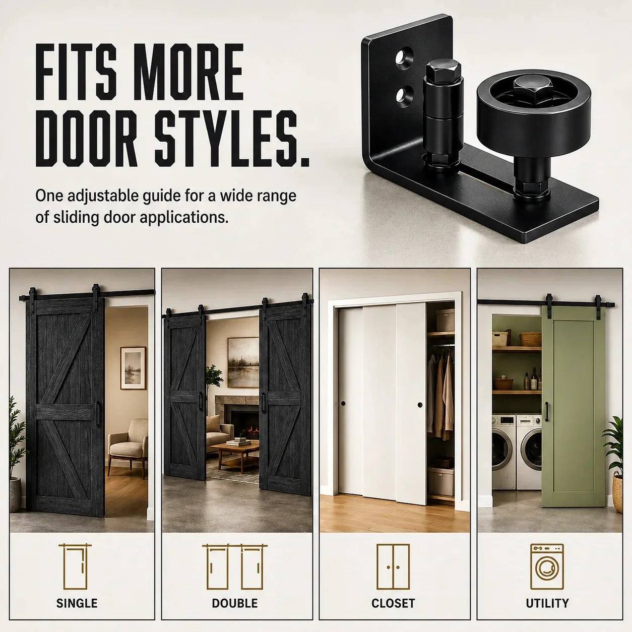 barn door floor guide landing 06