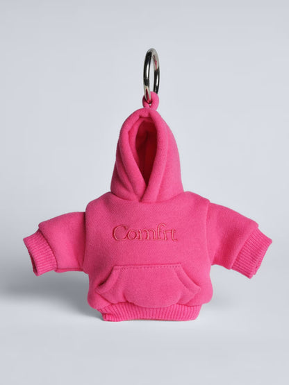 🔑 Stress-Relief Hoodie Charm – Portable Clip-On Keychain, Stylish & Multi-Use Gift Idea