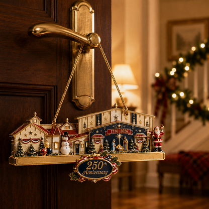 ✨250th Anniversary Christmas Village Ornament