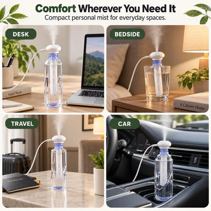 Dry Air Shouldn’t Follow You Everywhere — Portable USB Humidifier