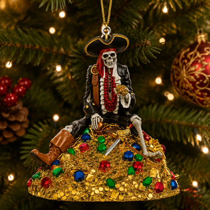 ✨Halloween Pirate Skull Hanging Decoration