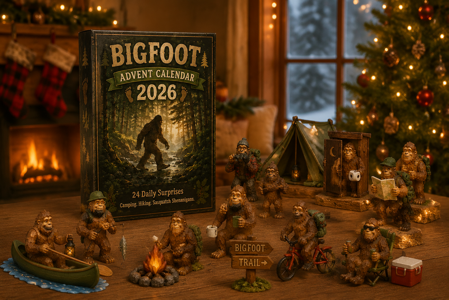 camping big foot advent calendar 2026 landing 04