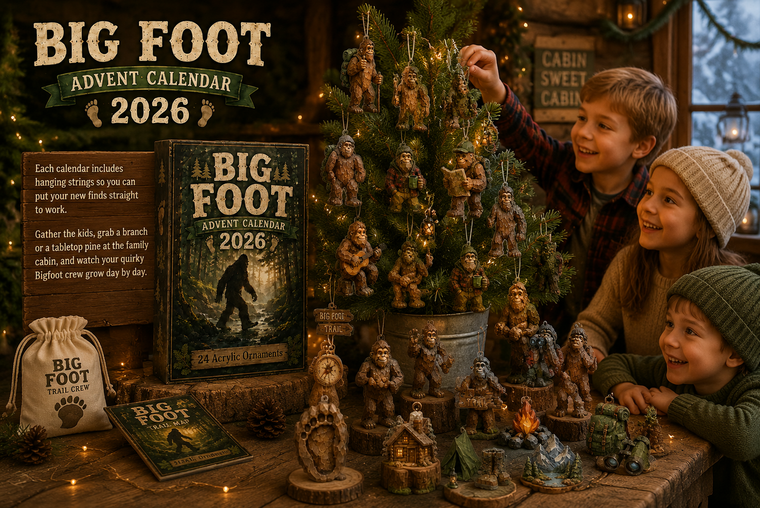camping big foot advent calendar 2026 landing 07