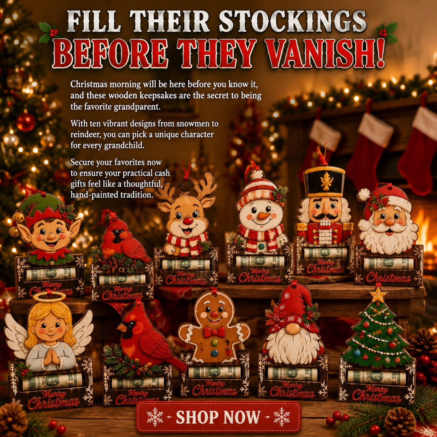cash gift ornament landing 09
