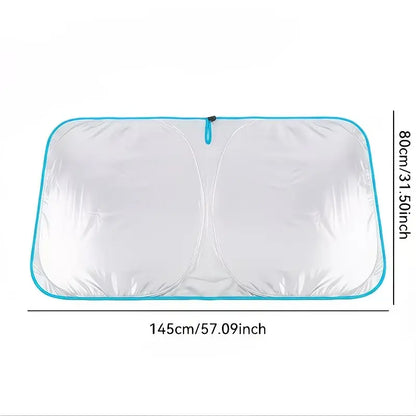 🔥LAST DAY 49% OFF☀️ Foldable Car Windshield Sun Shade | UV Block Heat Reducing Front Window Cover🚗