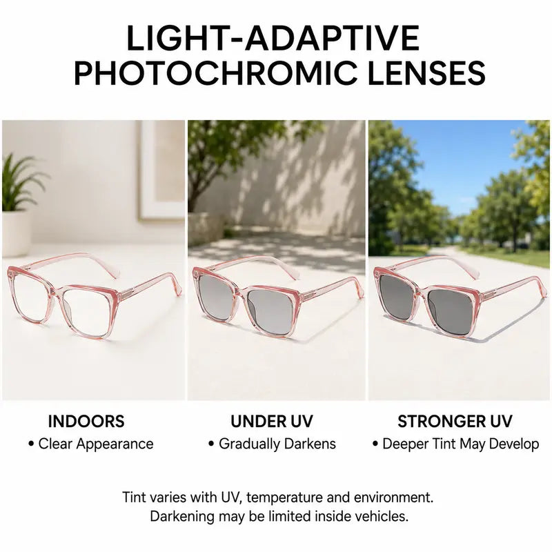 progressive photochromic readers for women pink square multifocal reading glasses landing 05