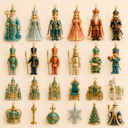 🔥Last 30pcs✨⏰ Limited anniversary edition✨49% OFF!🔥2026 Royal Christmas Palace Luxury Countdown Gift Set