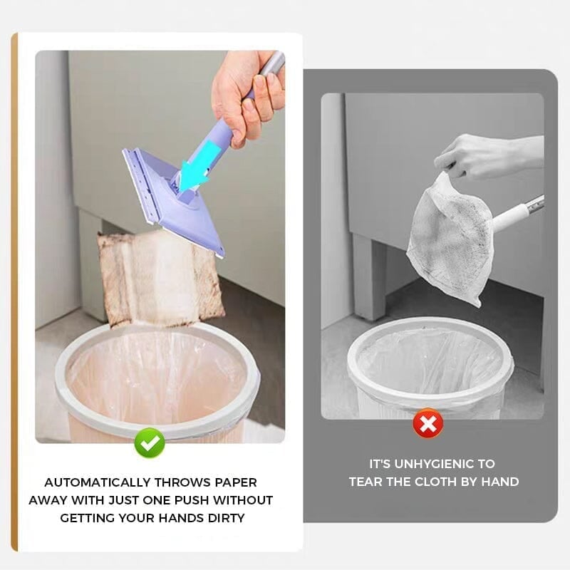 🧹 Automatic Cloth-Changing Mini Mop for Quick Everyday Cleaning